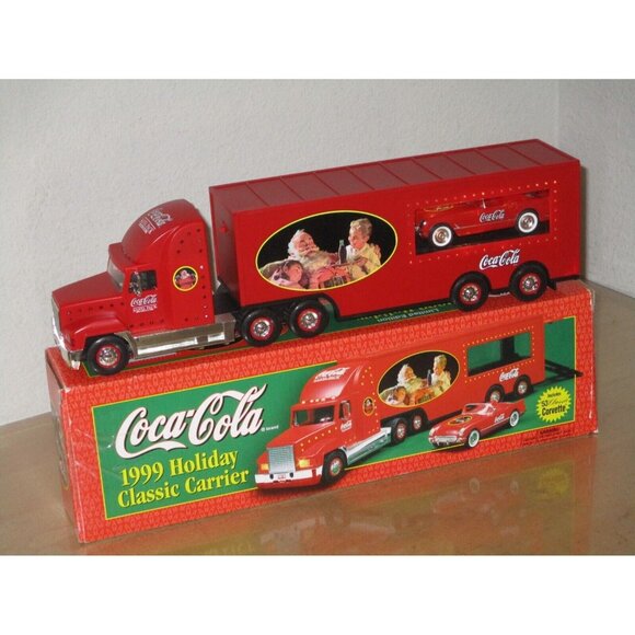 Coca-Cola 1999 Holiday Classic Carrier Limited Edition With Corvette Car Vintage - Picture 1 of 5
